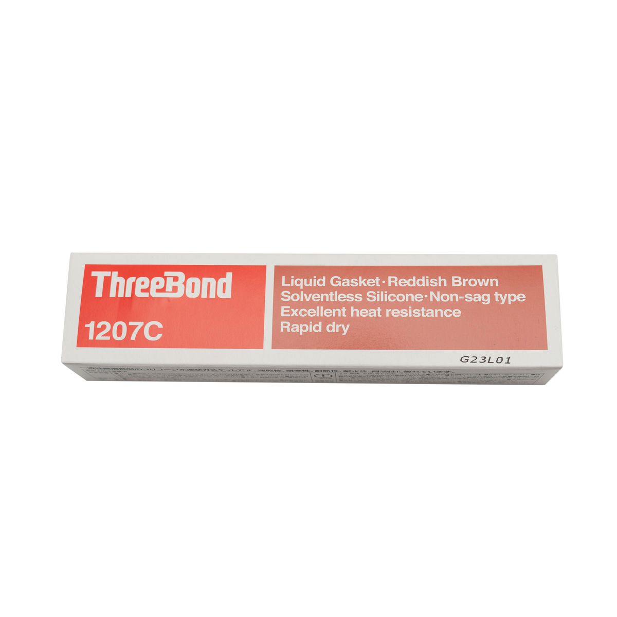 ThreeBond High Temp RTV Silicone Liquid Gasket Red 150g 1207C-150BP