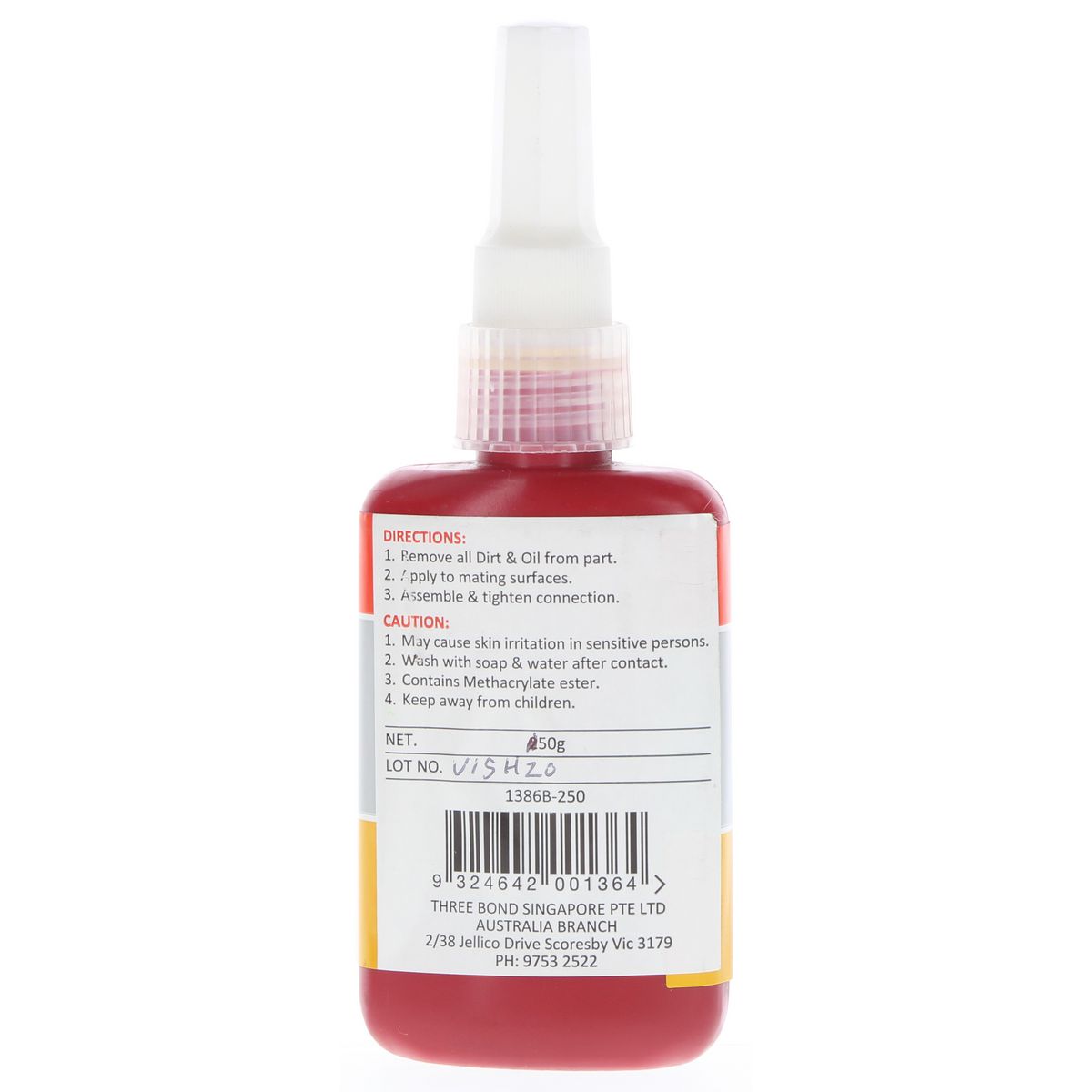Threebond Welch Plug Adhesive 250Ml TB1386B(250GM)