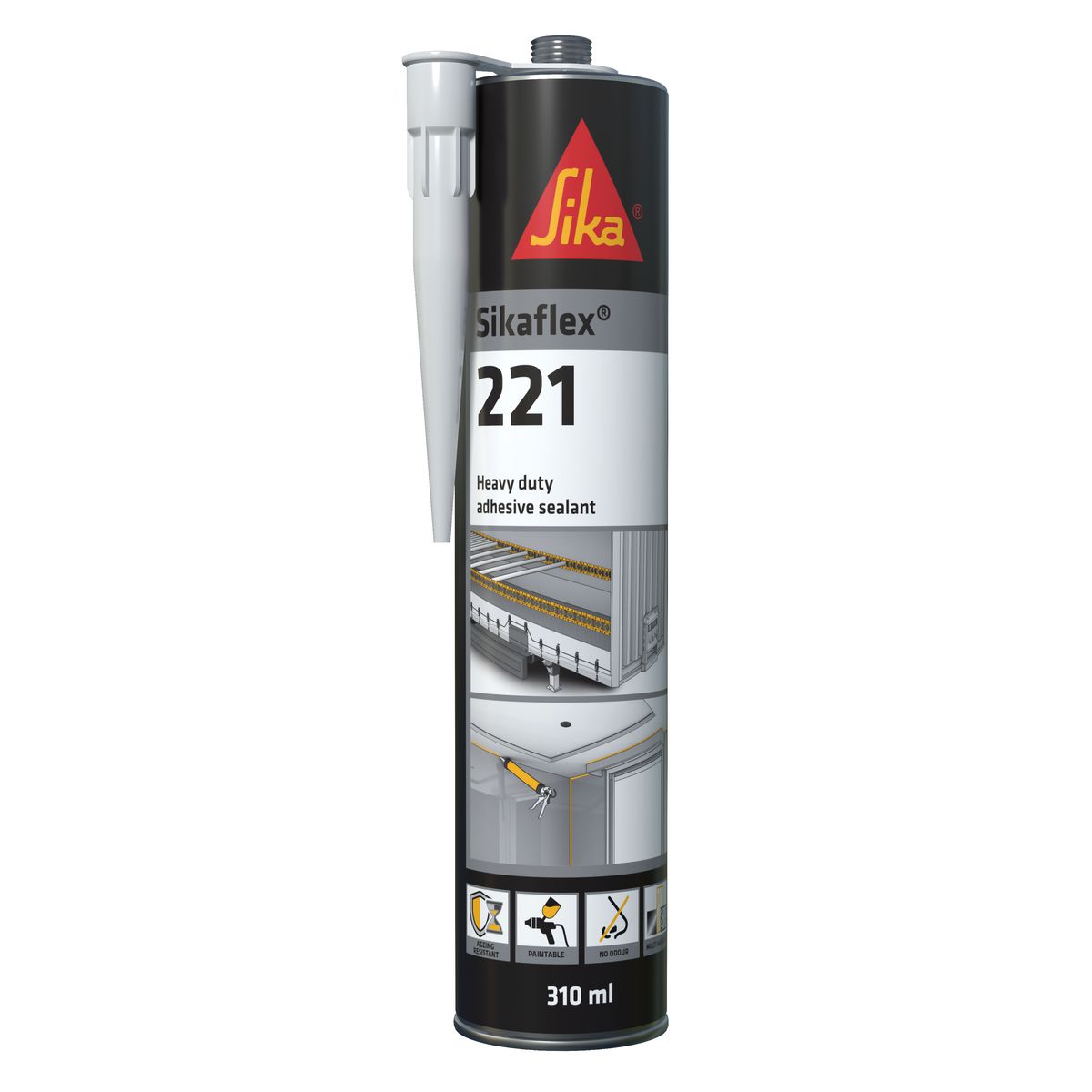 Sikaflex 221 Adhesive Sealant White 310mL SIKA-221W
