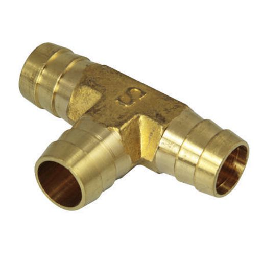 Champion Fasteners Hose Joiner T Brass 5/8in P1407