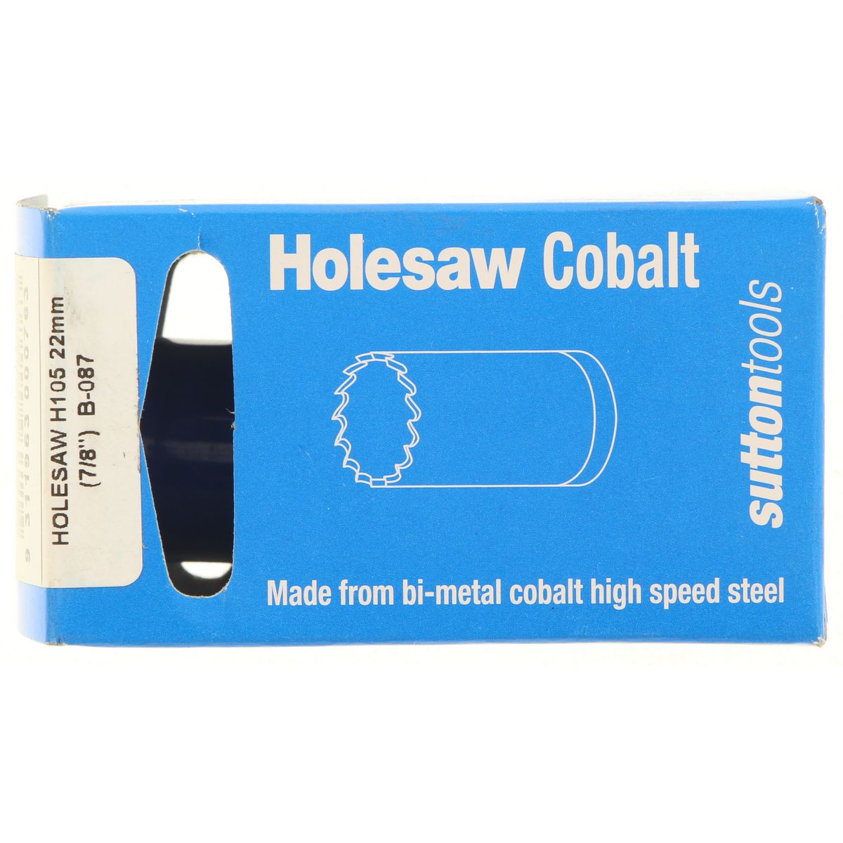 Sutton Holesaw Ultra Cobalt Bi-Metal 7/8in. 36mm Depth 1/2in. UNF H1050220