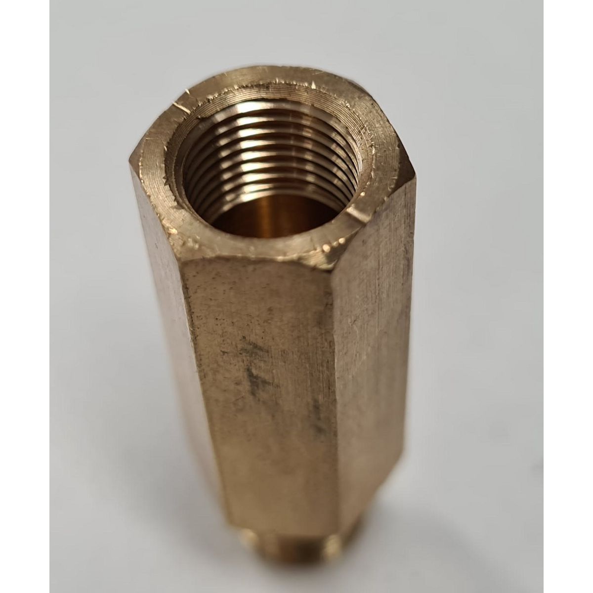 National Auto Parts Tfl Brass Small Block Chev Oil Switch Extension BOSE350