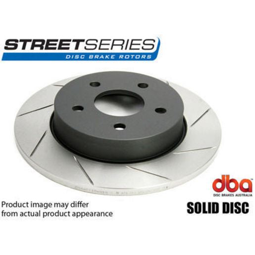 DBA T2 Slotted Brake Rotor Pair 256mm Front DBA008S