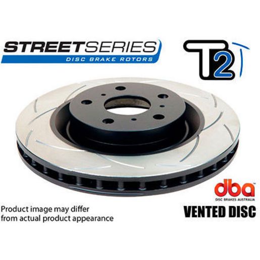 DBA T2 4x4 Slotted Brake Rotor Single 328mm Front DBA2530S