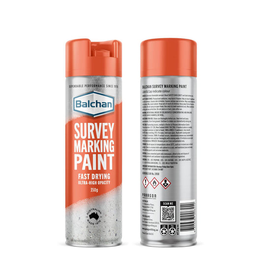 Balchan Survey Paint 350g Orange BA203