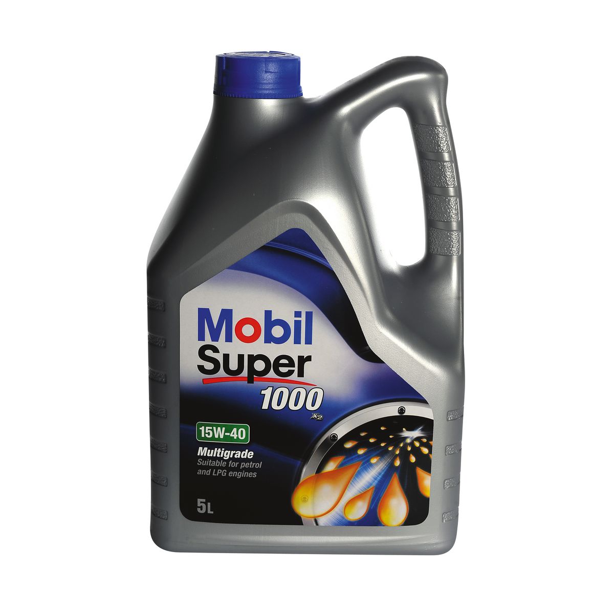 Mobil Super 1000 X2 Engine Oil 15W-40 5Ltr 135345