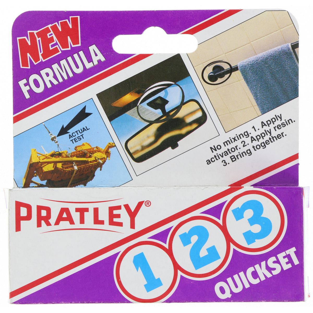 Pratley 1-2-3 Quickset Adhesive 15Ml 92007