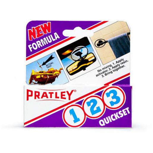 Pratley 1-2-3 Quickset Adhesive 15Ml 92007