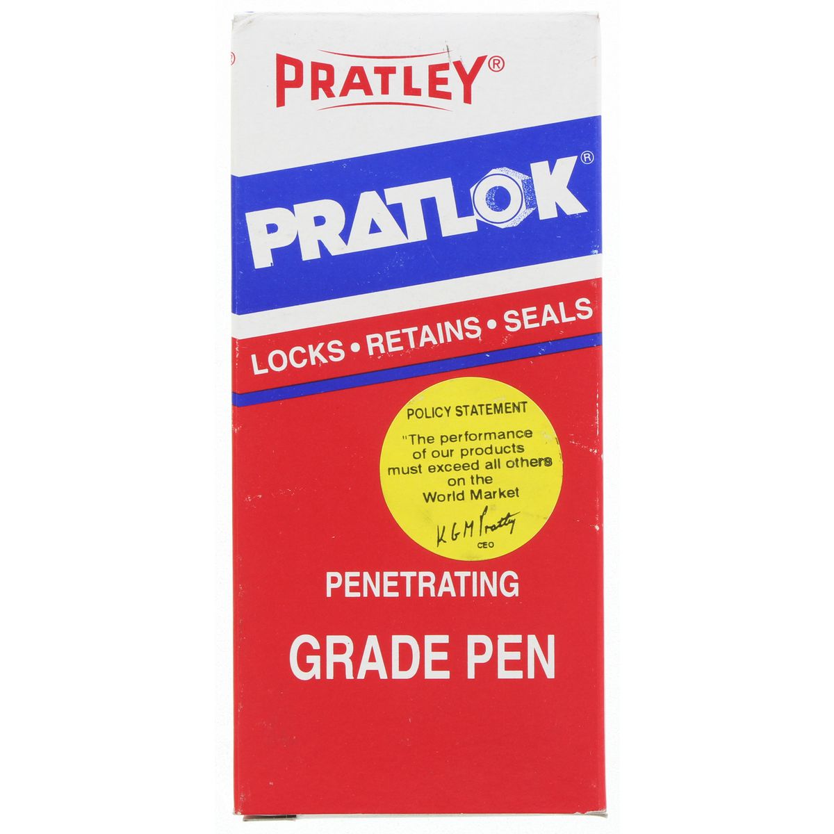 Pratley Pratlok Grade Pen Medium Stength 50G 92054