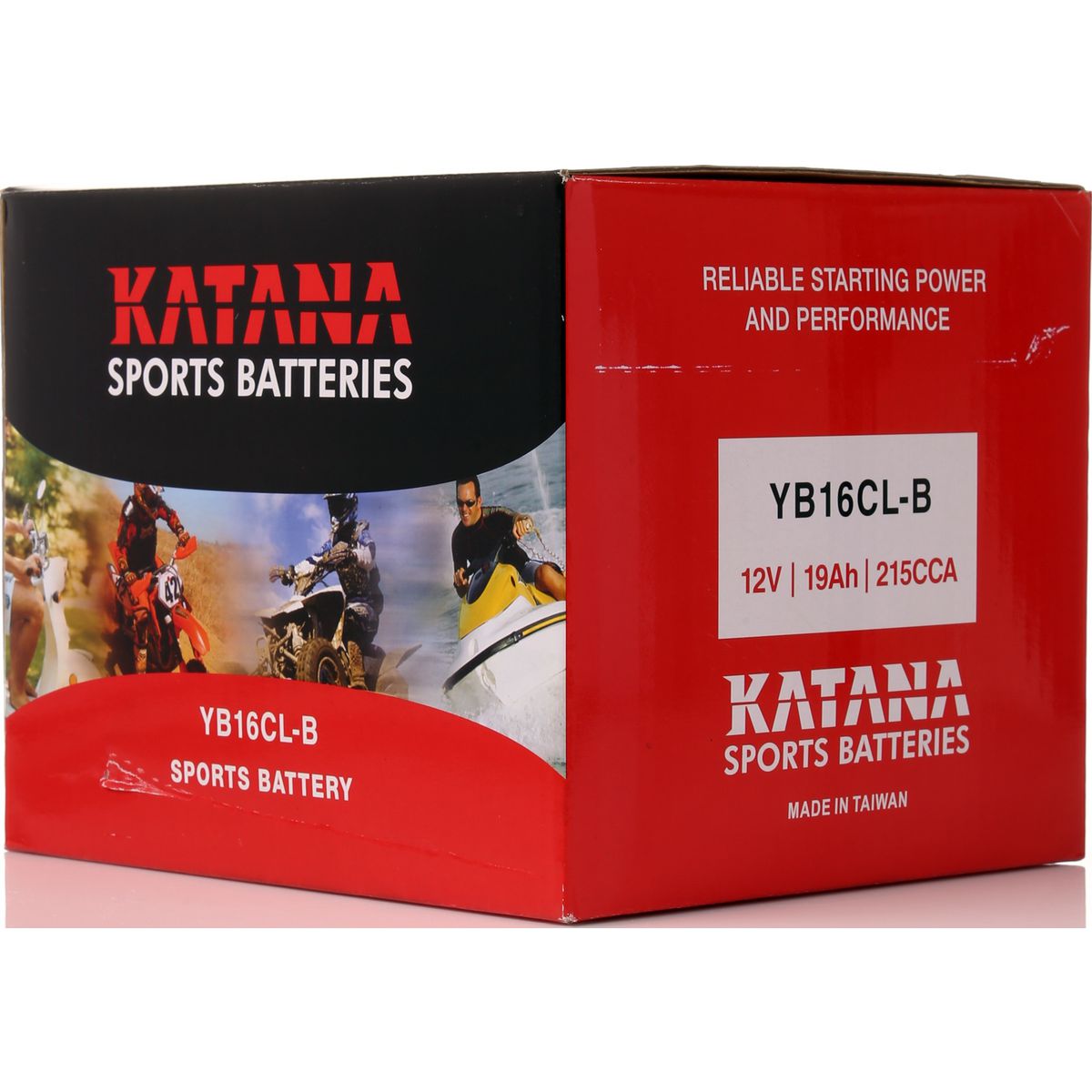 Katana 12V 19Ah Motorcycle Battery YB16CL-B