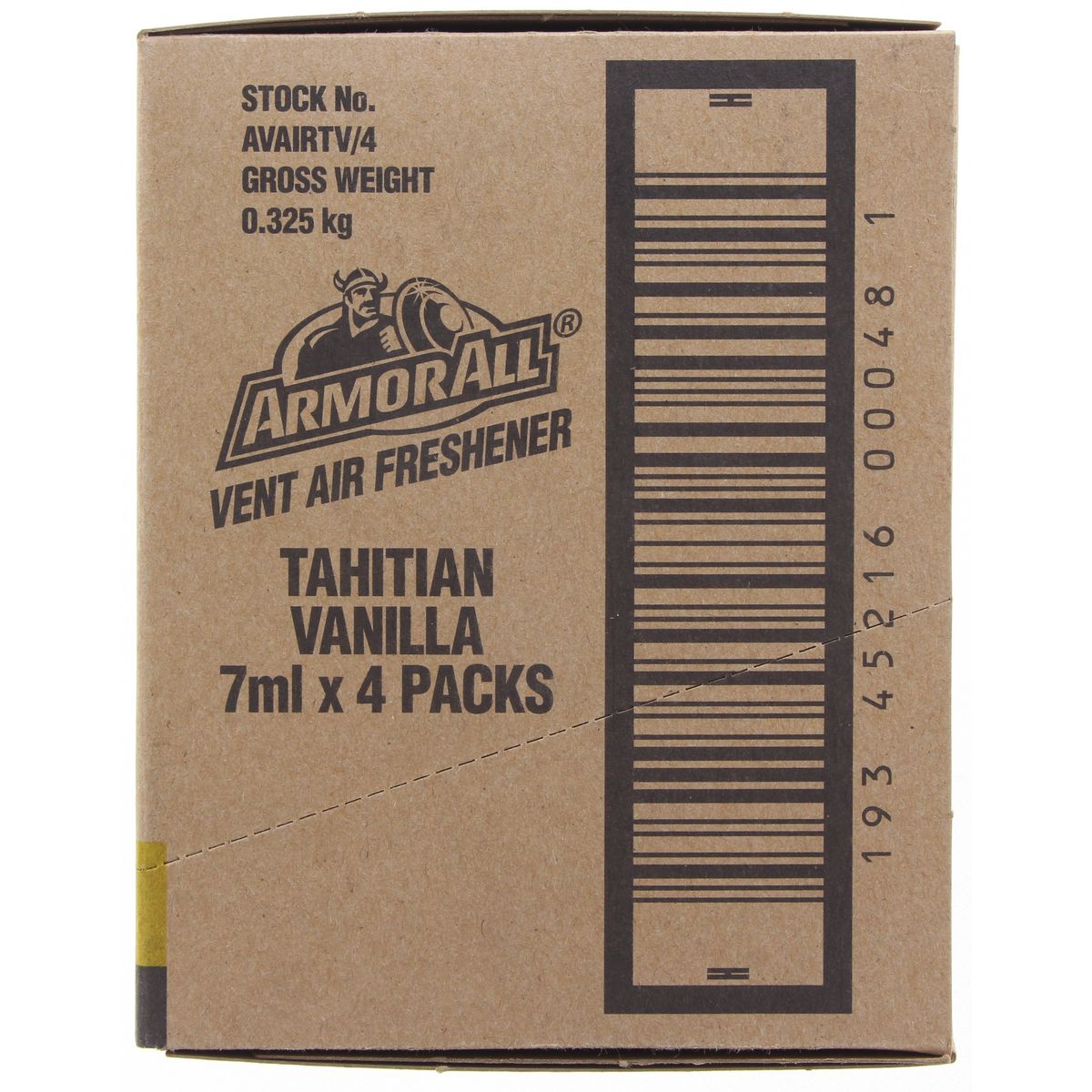 Armor All Air Freshener Tahitian Vanilla AVAIRTV/4