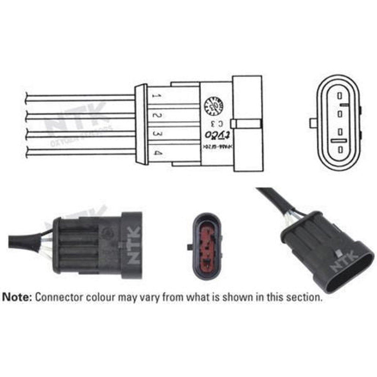 NTK Oxygen Lambda Sensor OZA659-EE59