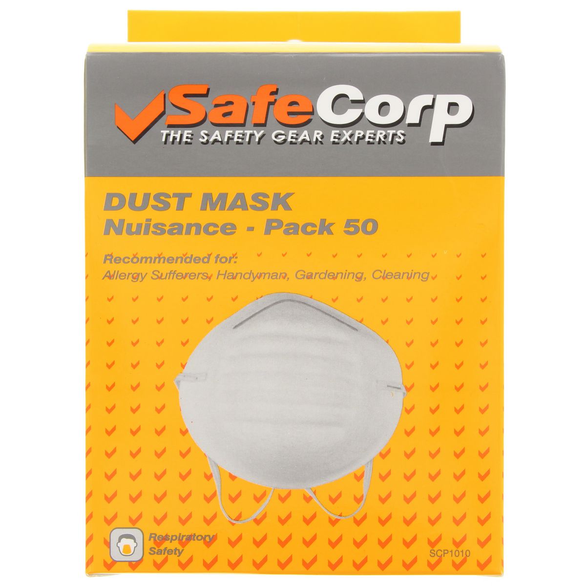 Safecorp Nuissance Dust Face Mask 50Pk SCP1010
