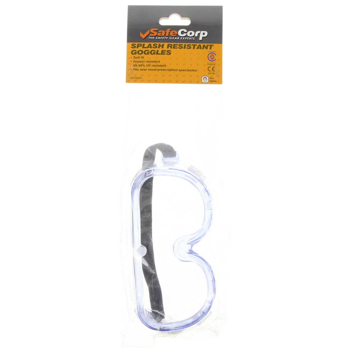 Safecorp Safety Glasses Splash Resistant Large SCP2070