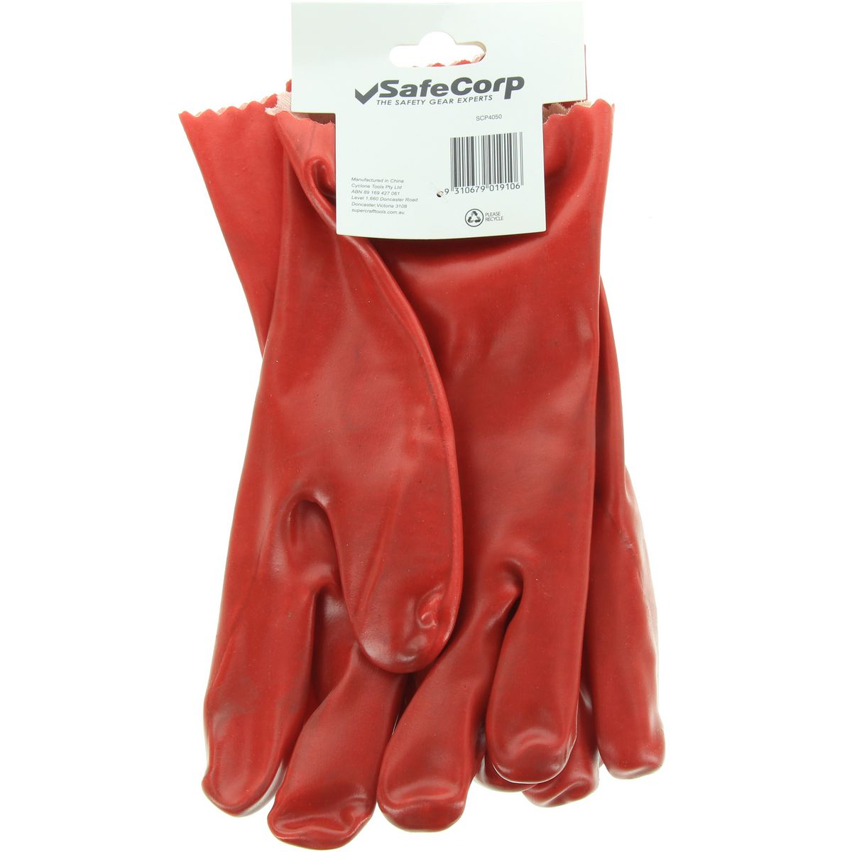 Safecorp Chemical Pvc Gloves 27Cm SCP4050