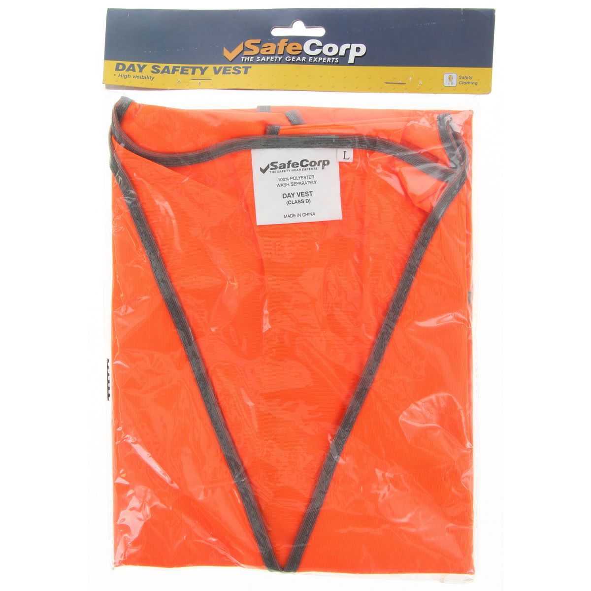 Safecorp High Visibility Vest Orange Large SCP8020