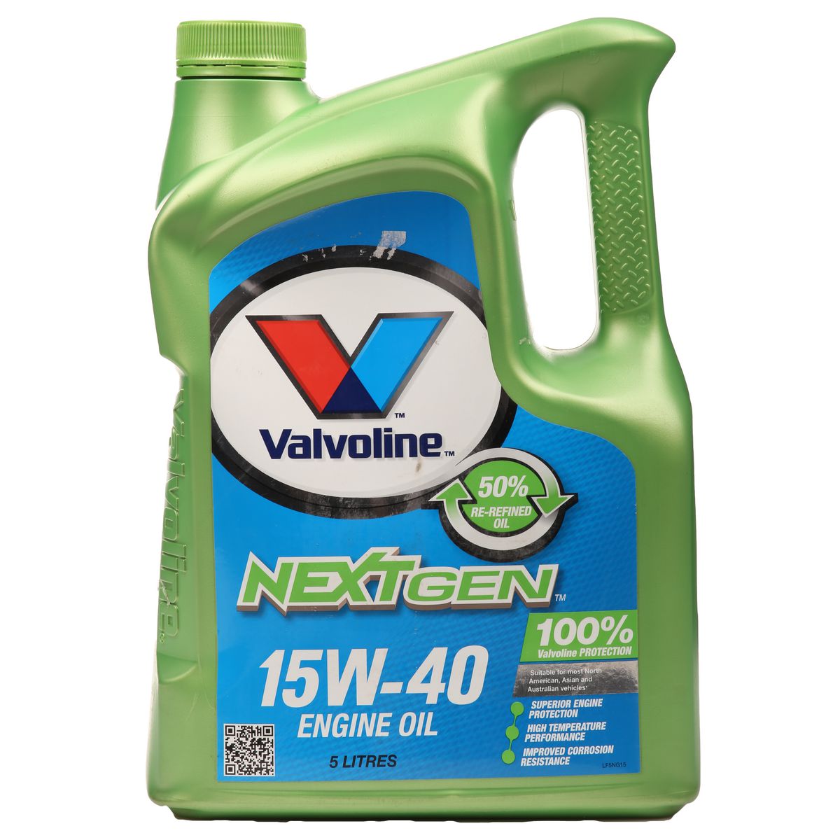 Valvoline Nextgen Engine Oil 15W-40 5 Litre 1018.05