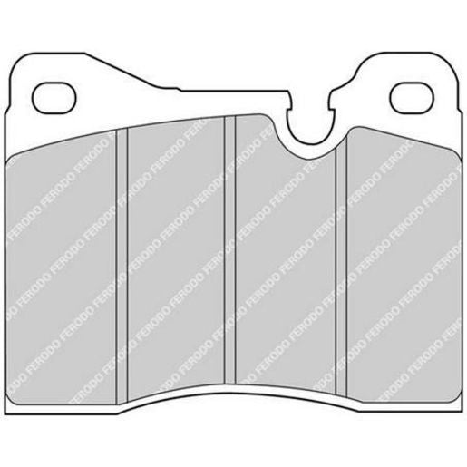 Ferodo Brake Pad Set FDB161