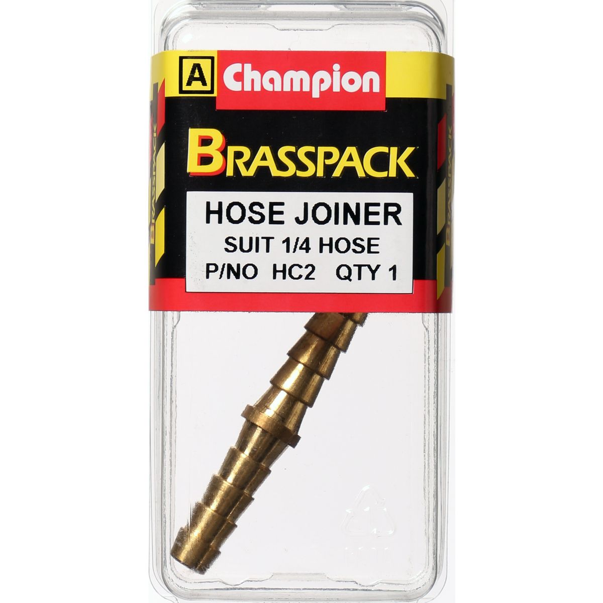 Champion Brass Joiner 1/4 Hose HC2