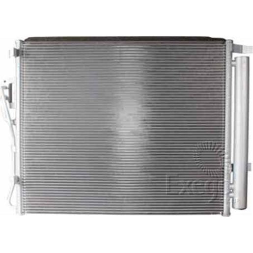 Hanon System Hcc Air Conditioning Condenser Parallel Flow Inlet Pad Outlet Pad CNX162