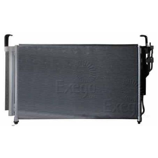 Hanon System Hcc Air Conditioning Condenser Parallel Flow Inlet Pad Outlet Pad CNX163
