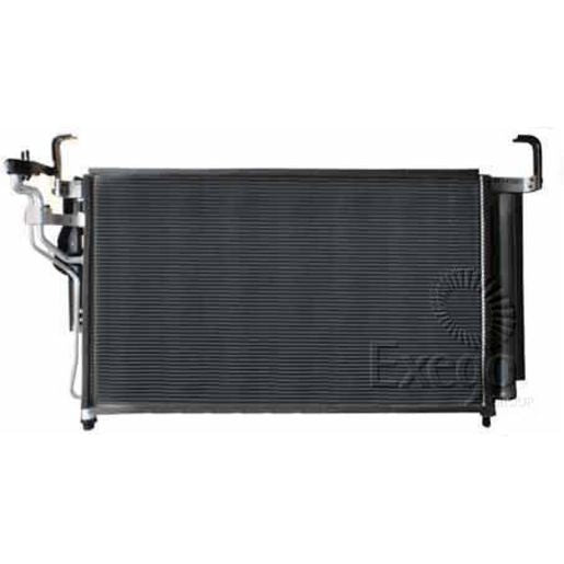 Hanon System Hcc Air Conditioning Condenser Parallel Flow Inlet Pad Outlet Pad CNX163