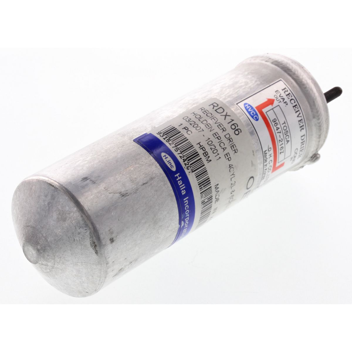 Hanon System Hcc Air Conditioning ReciEVer Drier RDX166
