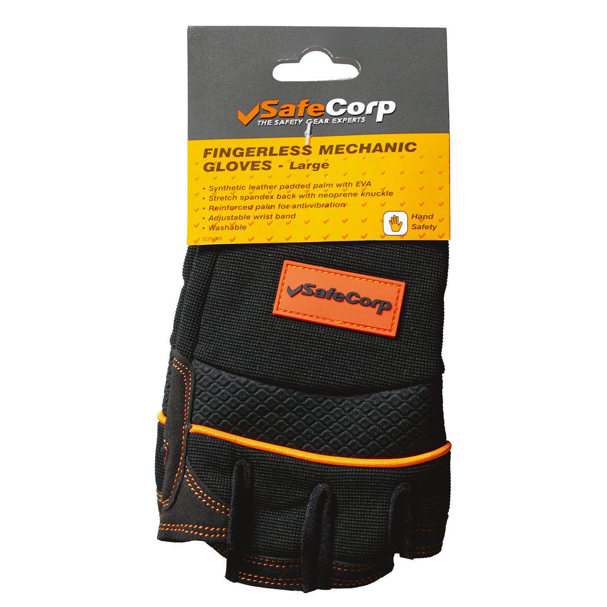 Safecorp Mechanic Leather Gloves Large SCP4065