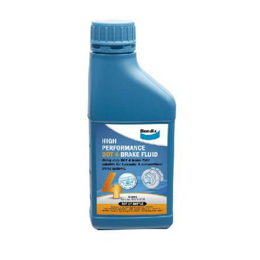 Bendix High Performance Brake Fluid DOT 4 500mL  BBF4-500