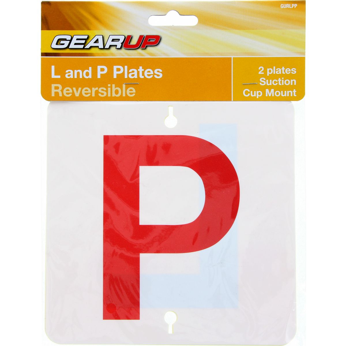 Gearup P / L Plate Set - Reversable