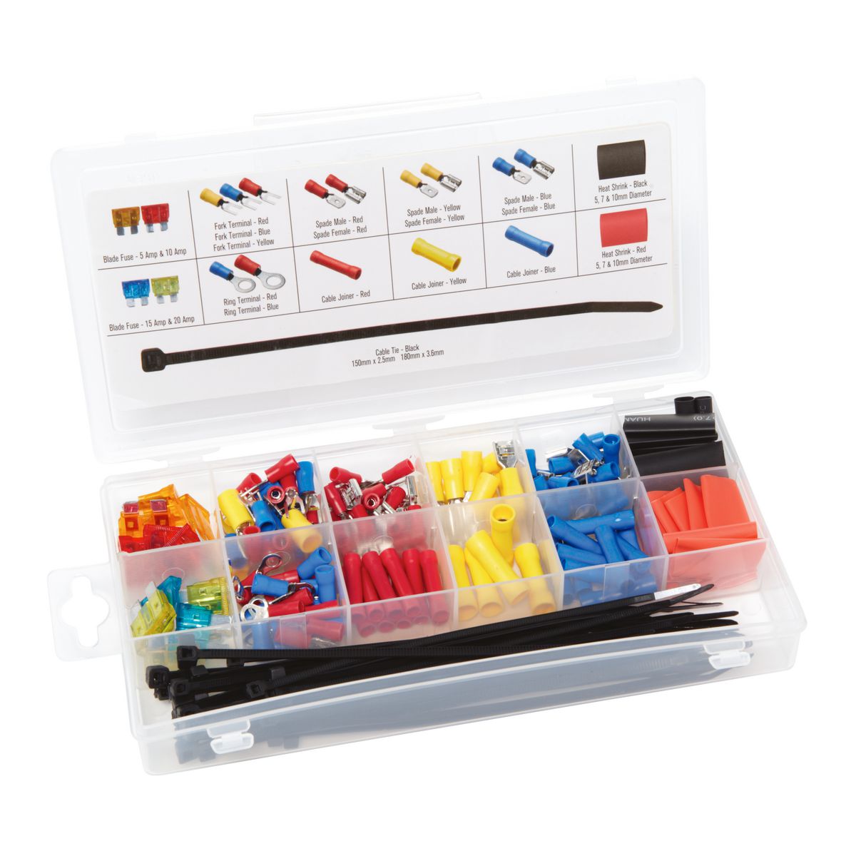 Mechpro Electrical Terminal Kit 192pc MPEAK1