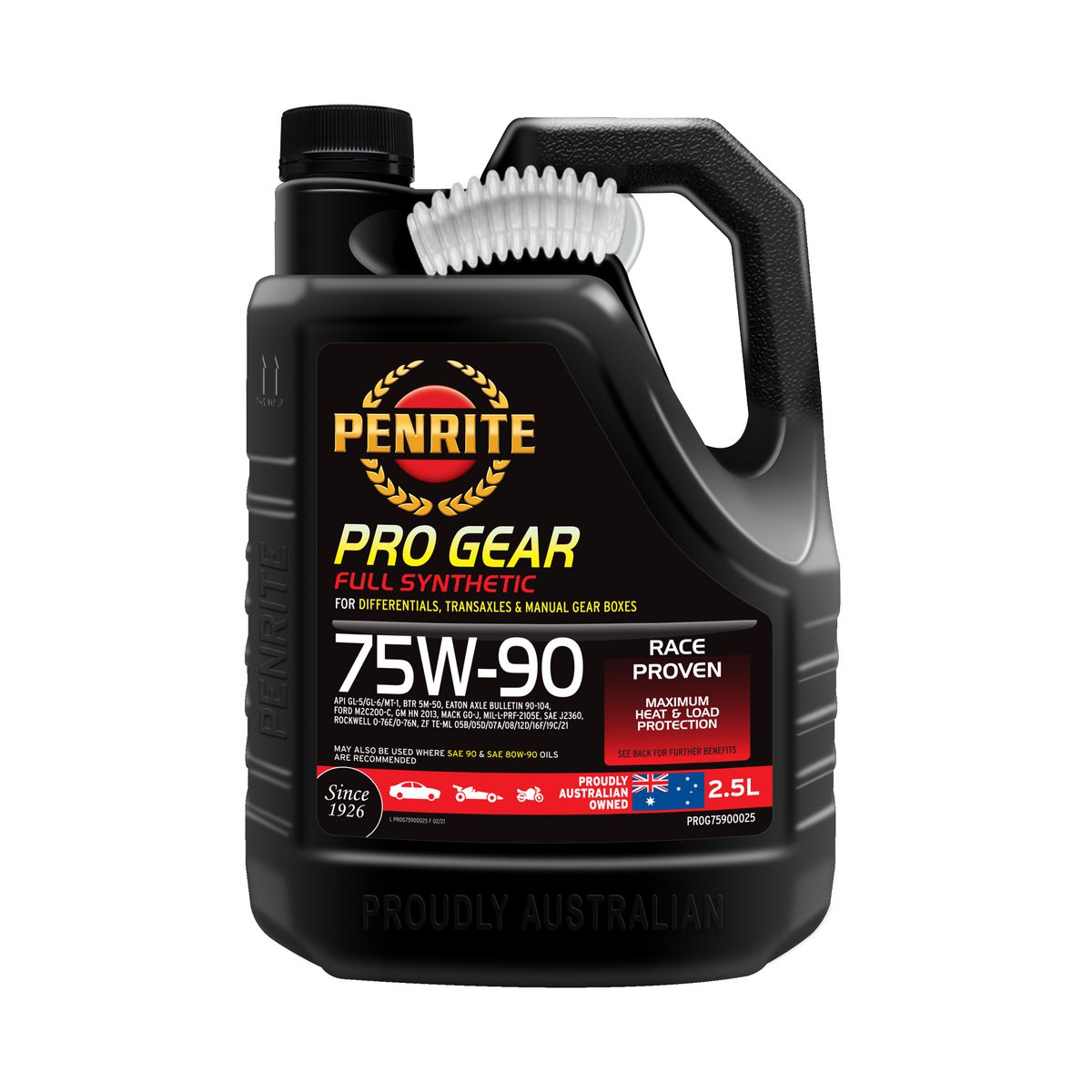 Penrite Pro Gear 75W-90 Gear Oil 2.5L