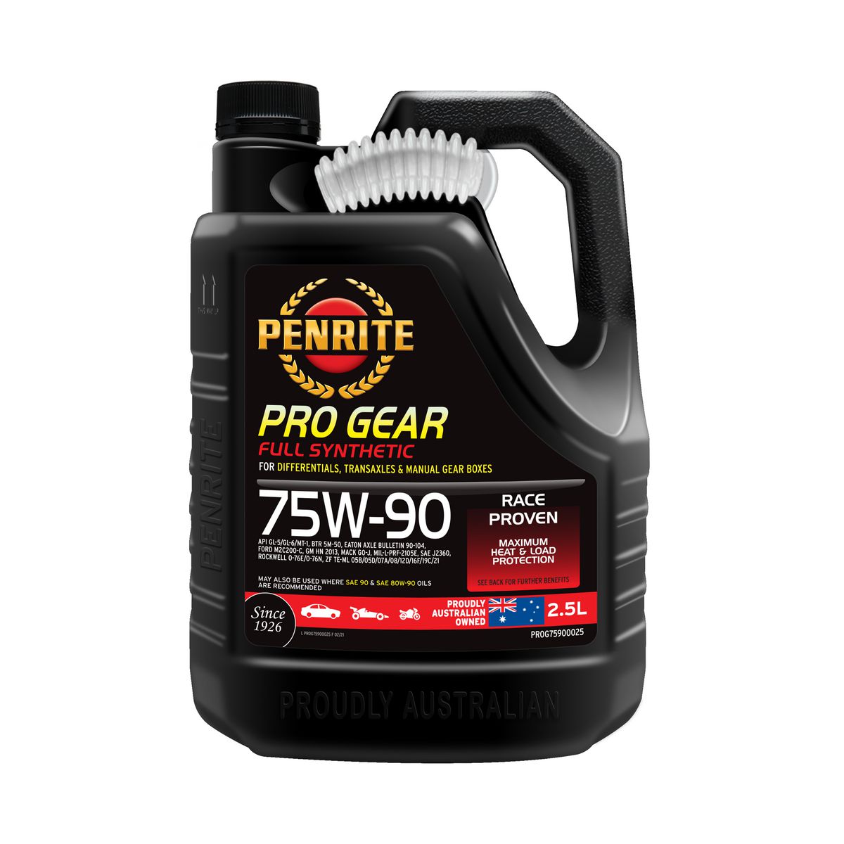 Penrite Pro Gear 75W-90 Gear Oil 2.5L