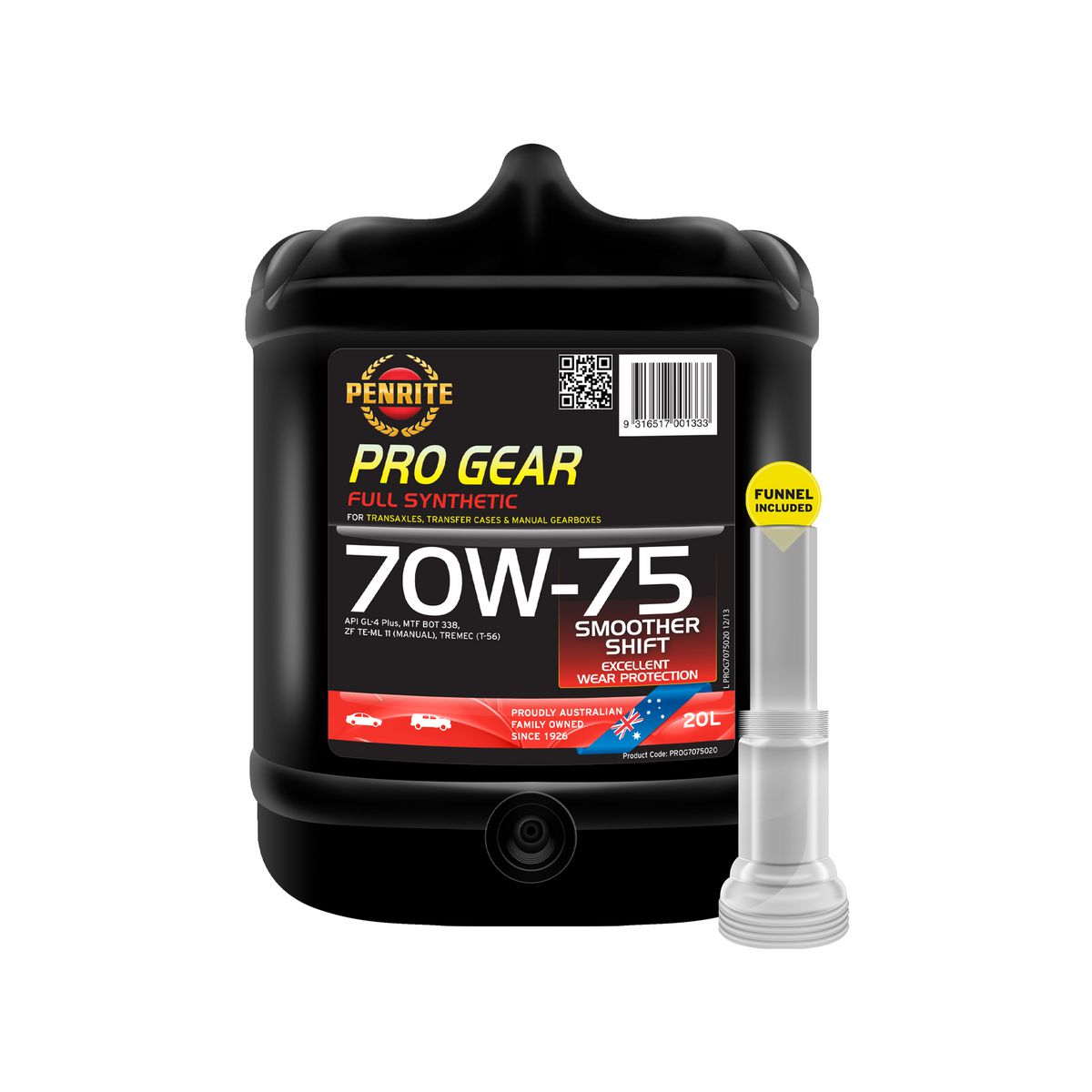 Penrite Pro Gear 70W-75 Gear Oil 20L