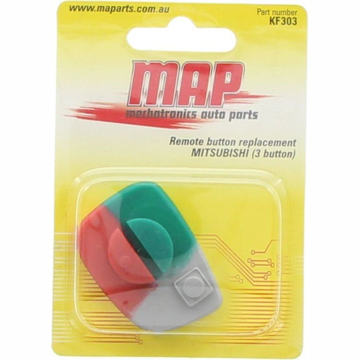 MAP Car Remote Buttons (3 Button) fits Mitsubishi Magna TH-TW KF303