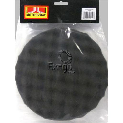 HiChem Motospray Waffle Polishing Pad Black 200Mm WPB
