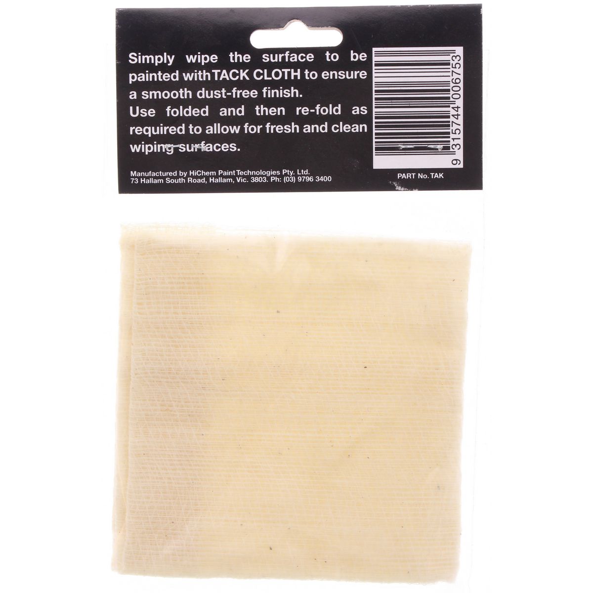 HiChem Motospray Tack Cloth TAK1