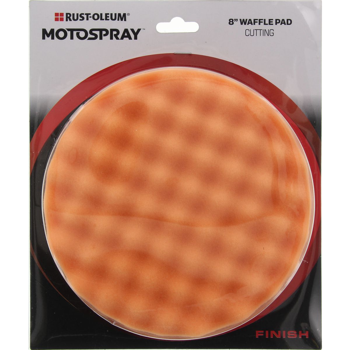 HiChem Motospray Waffle Polishing Pad Orange 200Mm WPO