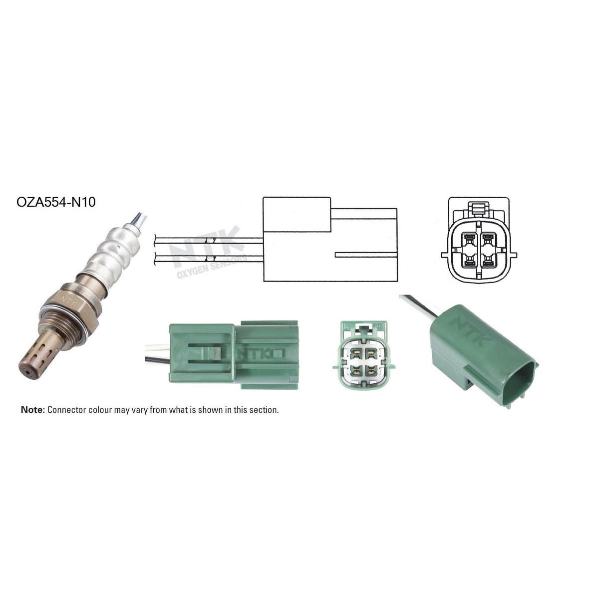 NTK Oxygen Lambda Sensor OZA554-N10