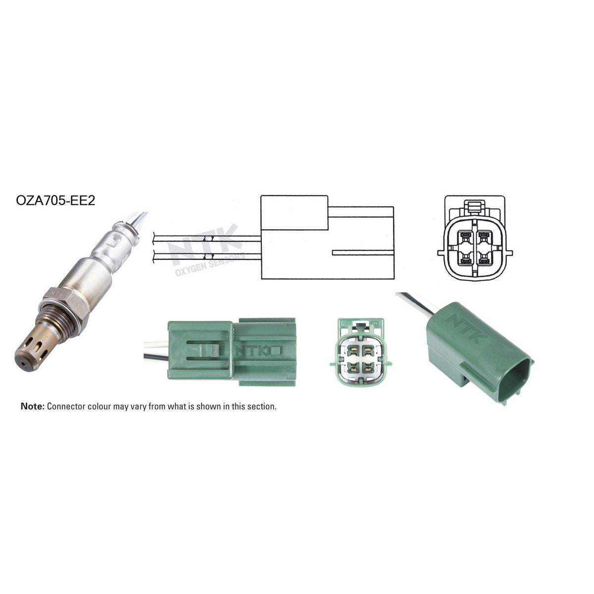 NTK Oxygen Lambda Sensor OZA705-EE2