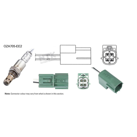 NTK Oxygen Lambda Sensor OZA705-EE2