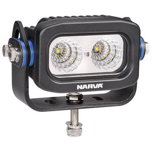 Narva Heavy Duty LED Work Light Lamp Square Flood Beam 1800 Lumens 12/24V (Single) 72709