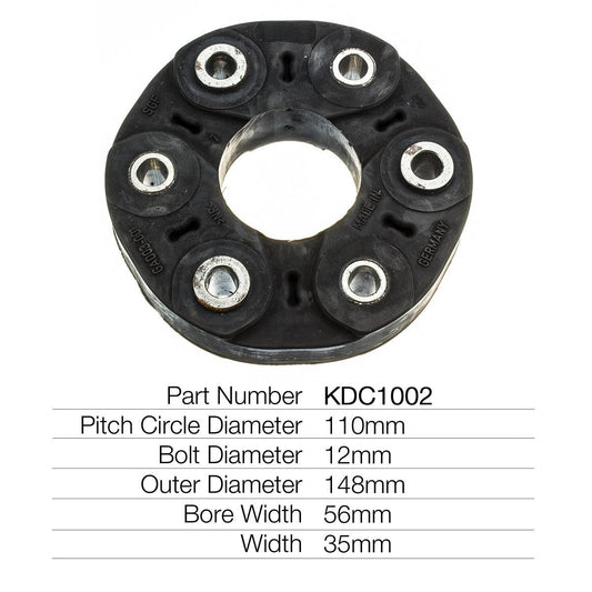 Kelpro Driveshaft Coupling KDC1002