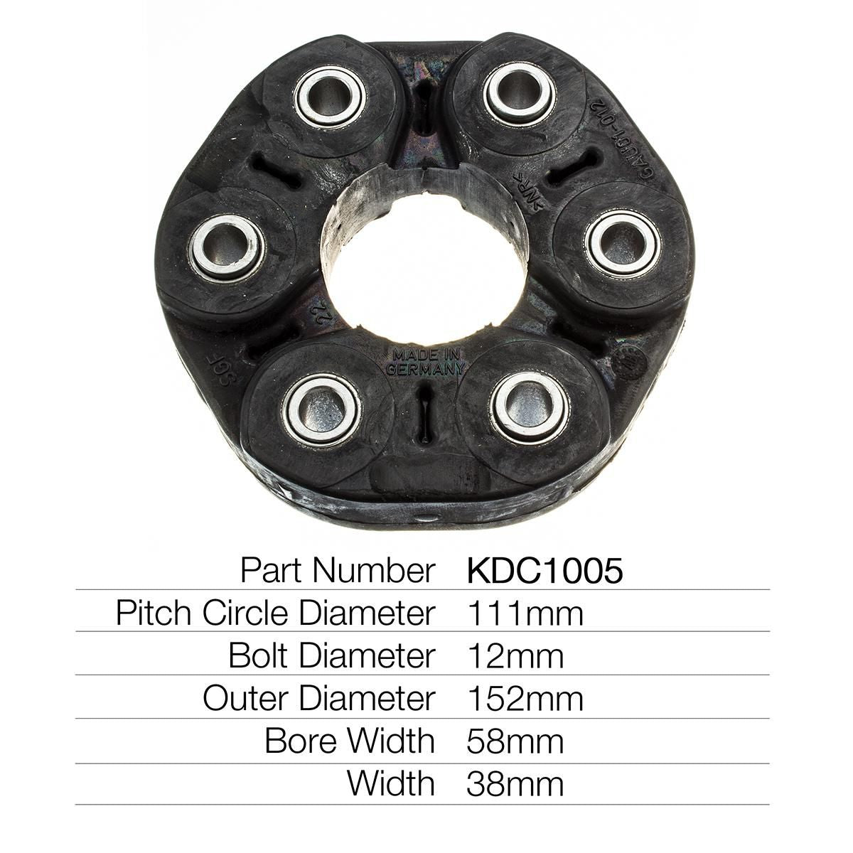 Kelpro Driveshaft Coupling KDC1005