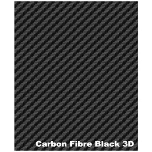Autotecnica Vinyl Wrap 152x152cm Black 3D Carbon Fibre A28199