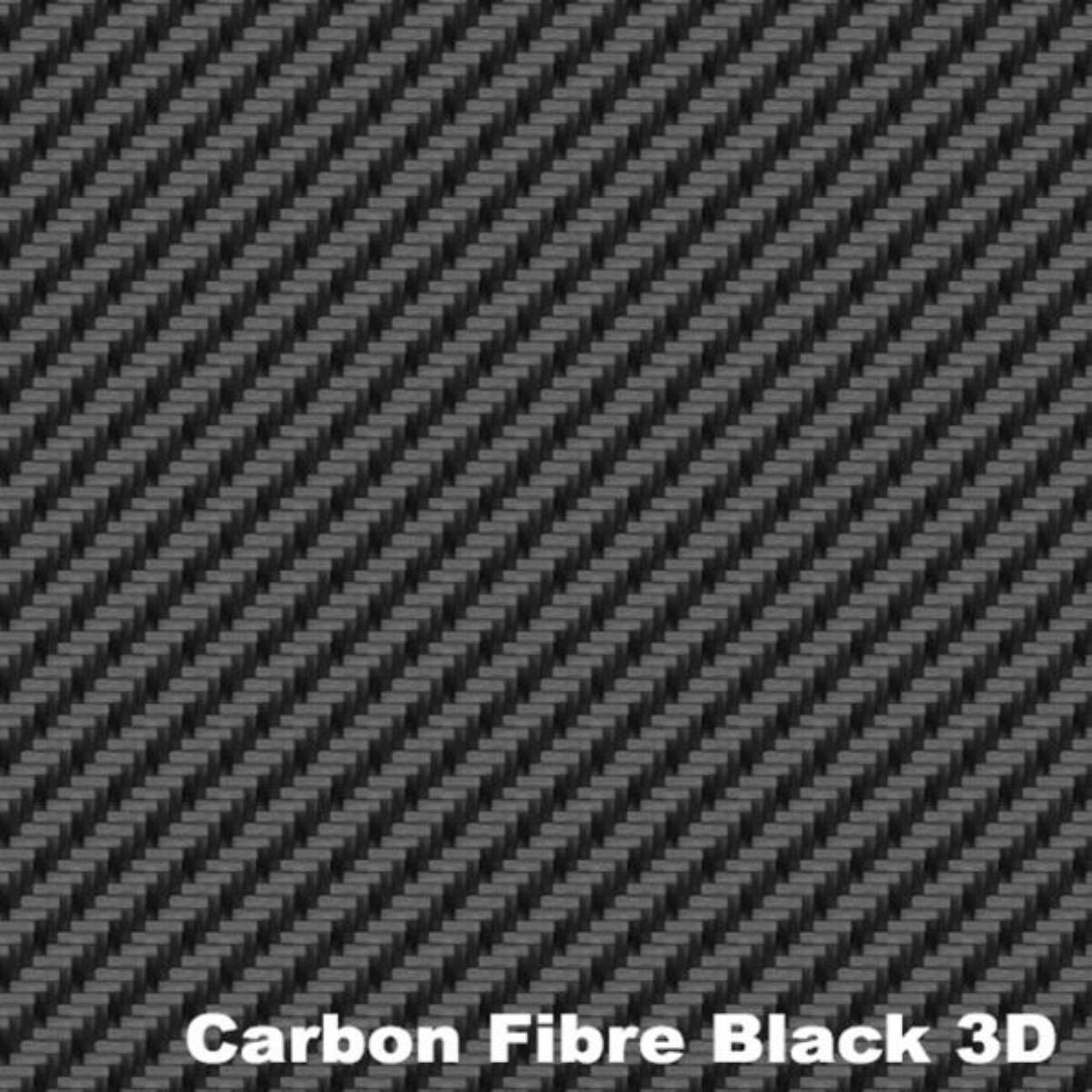 Autotecnica Vinyl Wrap 213x20cm Black 3D Carbon Fibre A28199S