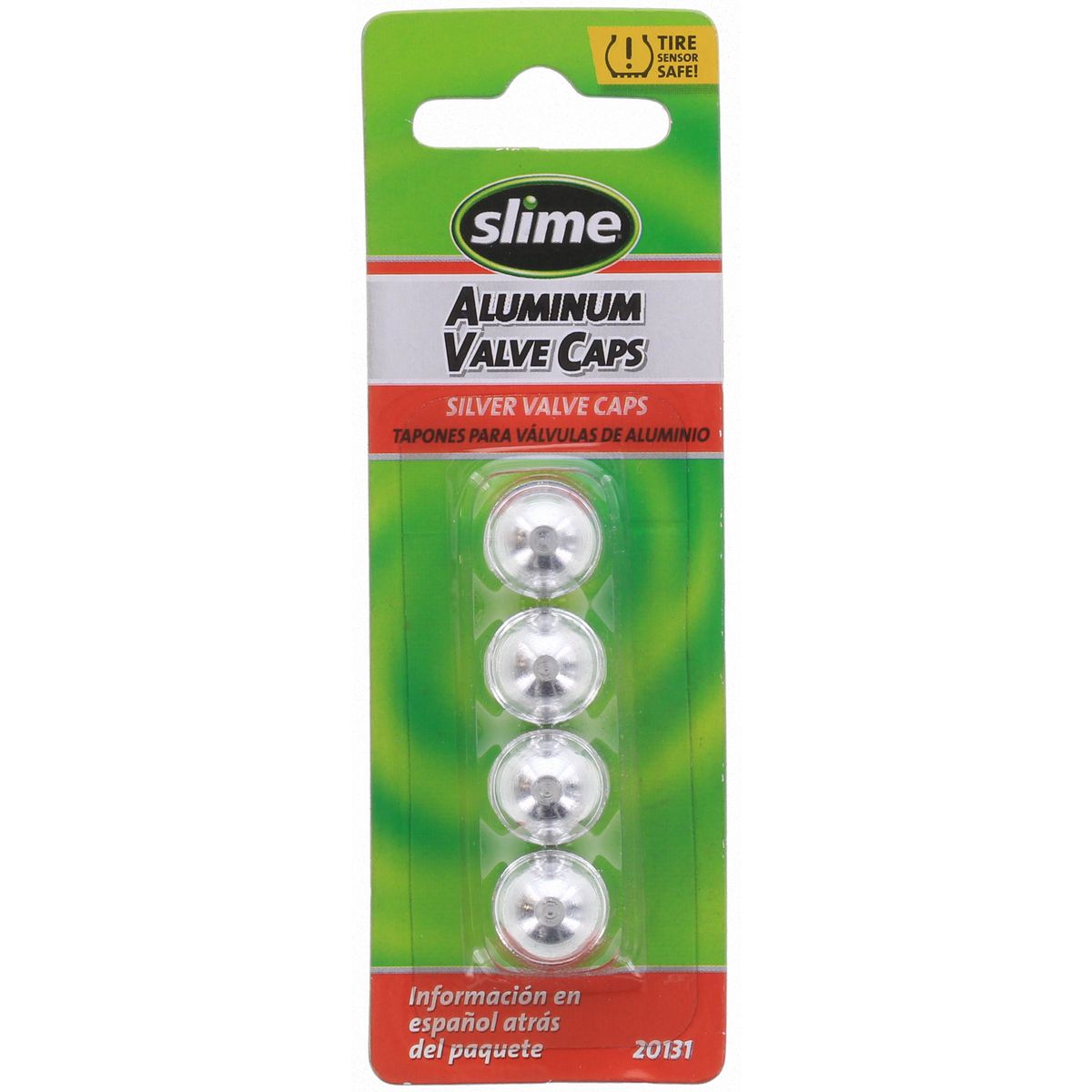 Slime Valve Caps SIlver (4 Pack) 20131