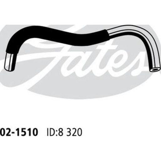 Gates Radiator Hose 02-1510