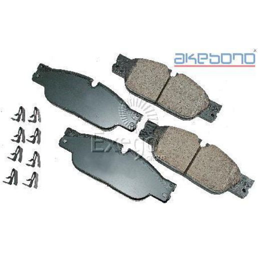 Akebono Euro Brake Pad Set EUR1065