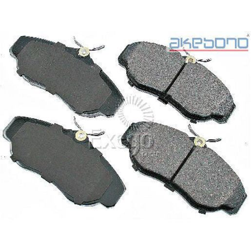 Akebono Euro Brake Pad Set EUR676